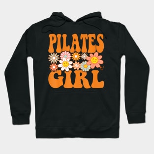 Pilates Girl Fitness Core Strength Exercise Hobby Hoodie